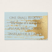 BringABook "Classic GoldB" Insert Card/Personalize (Front)