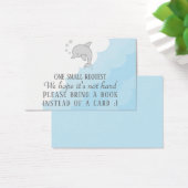 BringABook "Dolphin Blue" Insert Card/Personalize (Desk)