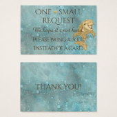 BringABook "Gold Dolphin" Insert Card/Personalize (Front & Back)