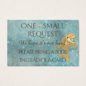 BringABook "Gold Dolphin" Insert Card/Personalize (Front)