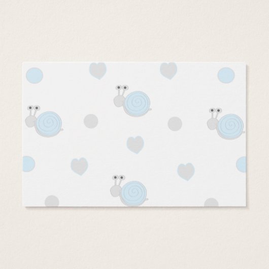 BringABook "Snips & Snail" Insert Card/Personalize (Back)