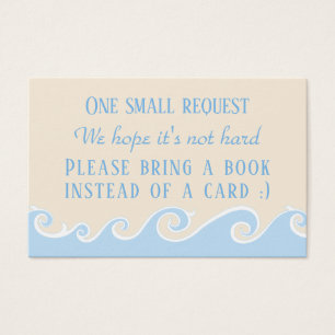 BringABook "Under the Sea" Insert Card/Personalize