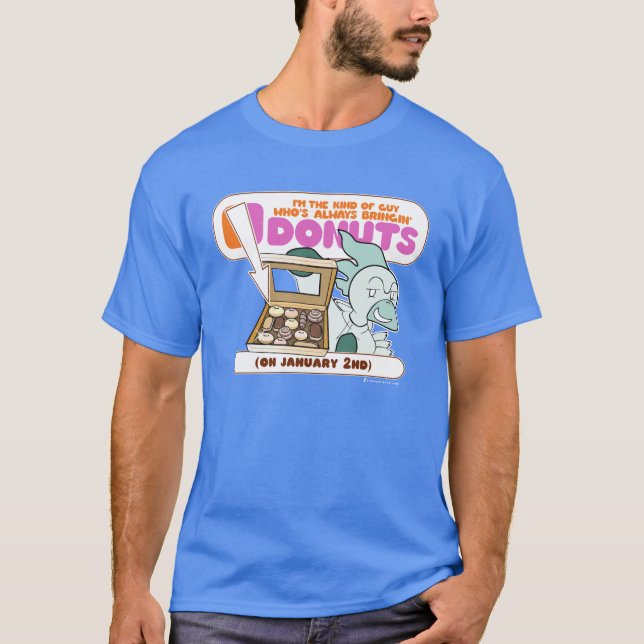 Bringin' Donuts - Chimney Chickens Men's Tee (Front)