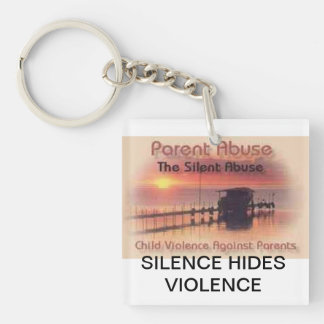 Bringing Awareness to Parental Abuse Keychain