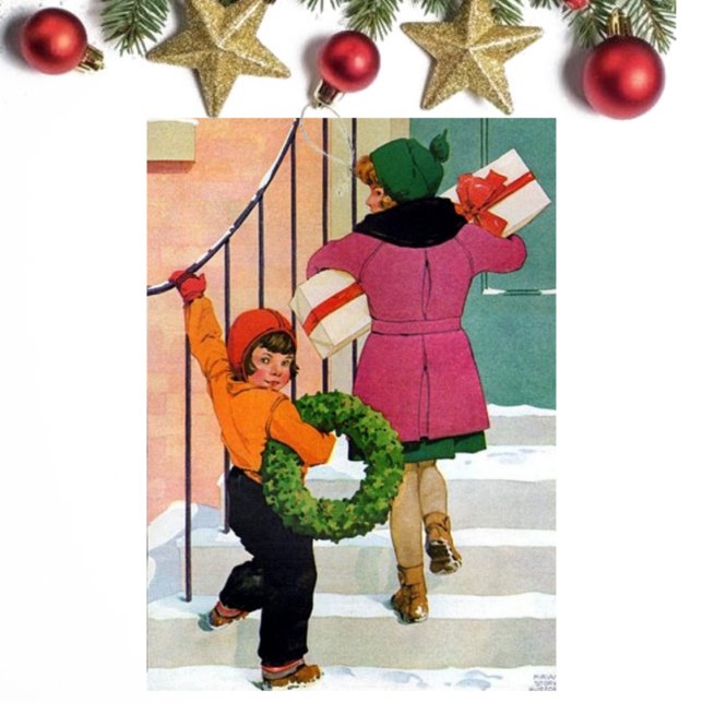 Bringing Christmas cheer Holiday Card (Creator Uploaded)