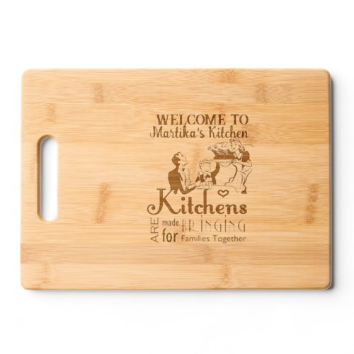 Bringing Families Together Cutting Board