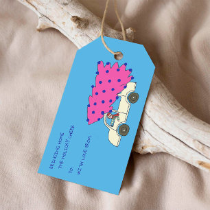 Bringing Home The Holiday Cheer Christmas Gift Tags