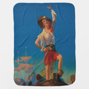 Bringing Home the Treasure by Edward Mason Egglest Baby Blanket