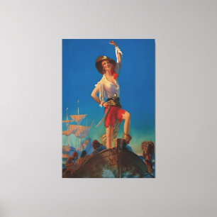 Bringing Home the Treasure by Edward Mason Egglest Canvas Print