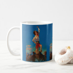 Bringing Home the Treasure by Edward Mason Egglest Coffee Mug