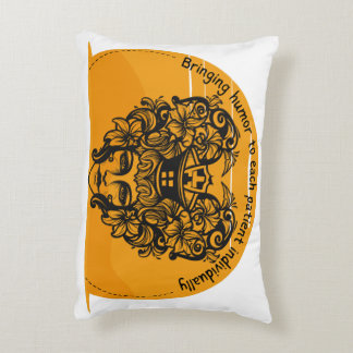 Bringing humor to each patient individually accent pillow