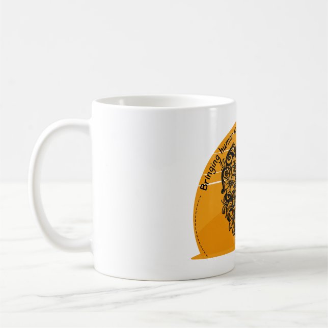 Bringing humor to each patient individually  coffee mug (Left)