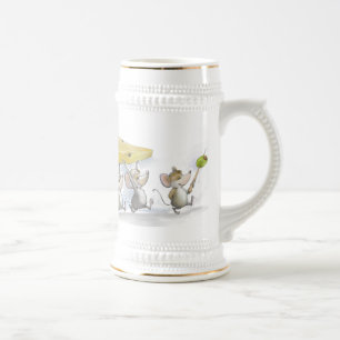 Bringing In The Cheese (with Olives) Beer Stein