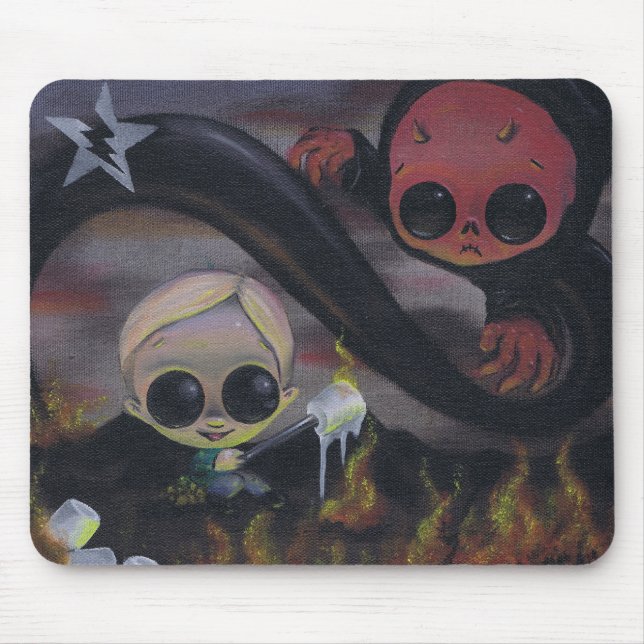 bringing marshmallows mousepad (Front)