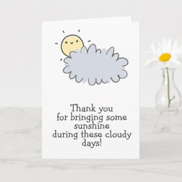 Bringing me Sunshine - Cancer Caregiver Thank You