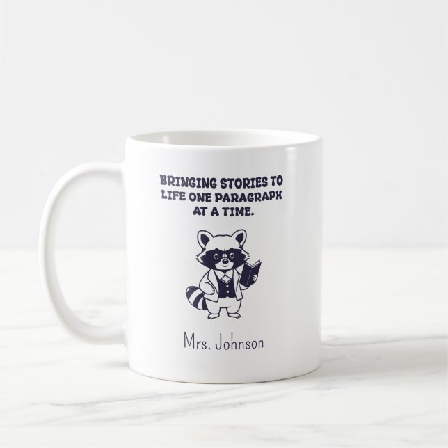 Bringing Stories To Life Paragraph At A Time Coffee Mug (Left)