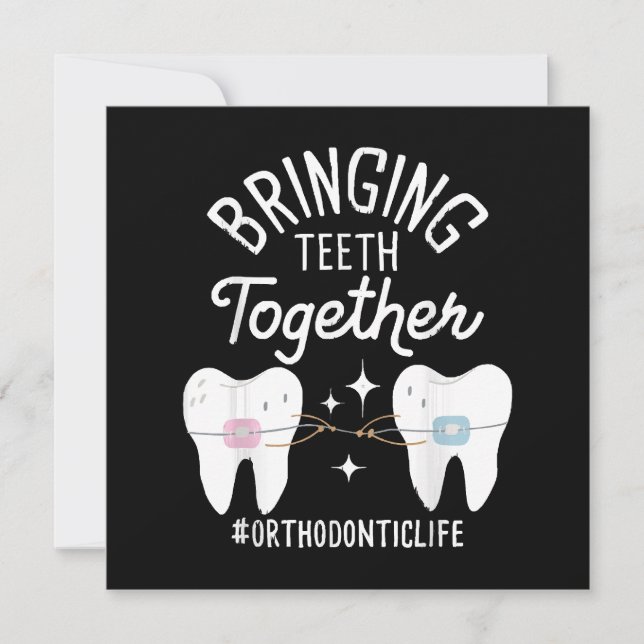 Bringing Teeth Together - Orthodontist  (Front)
