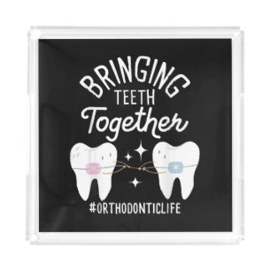 Bringing Teeth Together - Orthodontist  Acrylic Tray