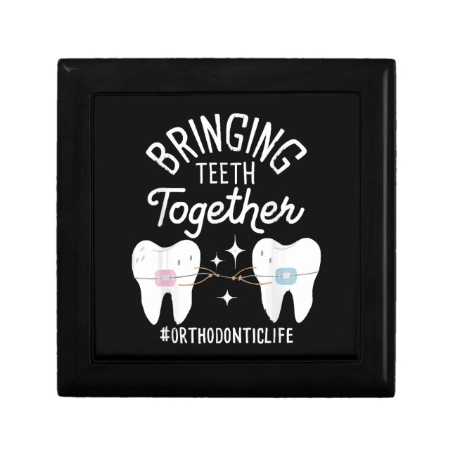 Bringing Teeth Together - Orthodontist  Gift Box (Front)