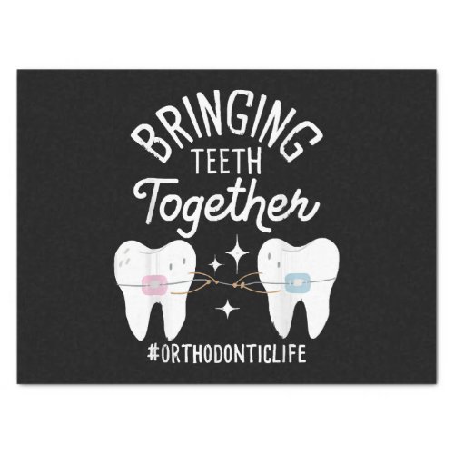 Bringing Teeth Together _ Orthodontist  Tissue Paper