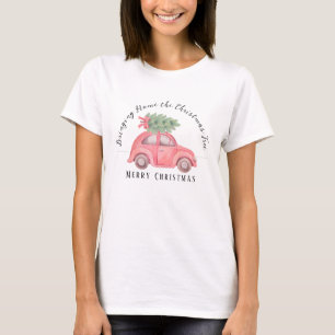 Brining Home The Christmas Tree Women's T-Shirt