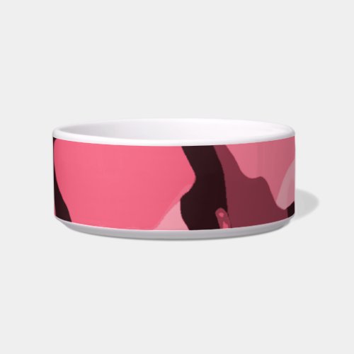 Brink Pink Camo Camouflage Bowl