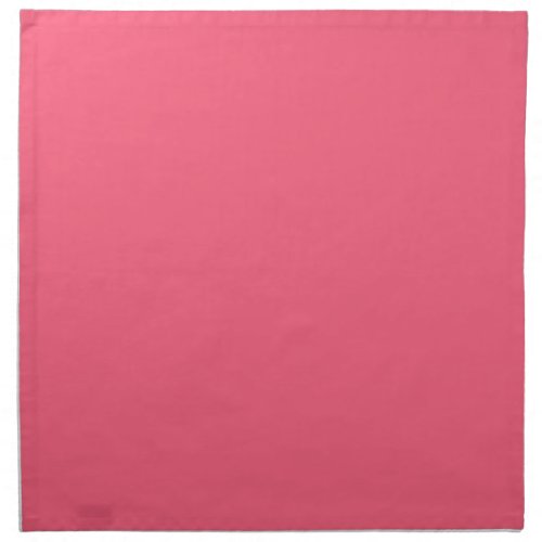 Brink Pink Solid Color Cloth Napkin