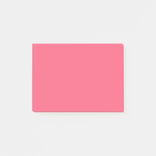 Brink Pink Solid Color Post_it Notes
