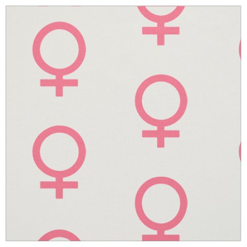 Brink Pink Venus Symbol Fabric