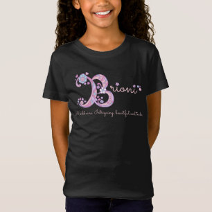 Brioni girls B name meaning monogram T-Shirt