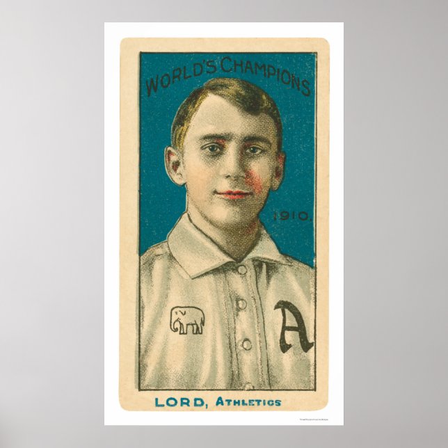 Bris Lord Baseball 1910 Poster (Front)
