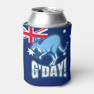 Brisbane Australia, 2032, G'Day! Aussie Spirit Can Cooler
