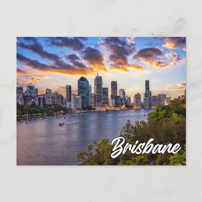Brisbane, Australia Postcard (Front)