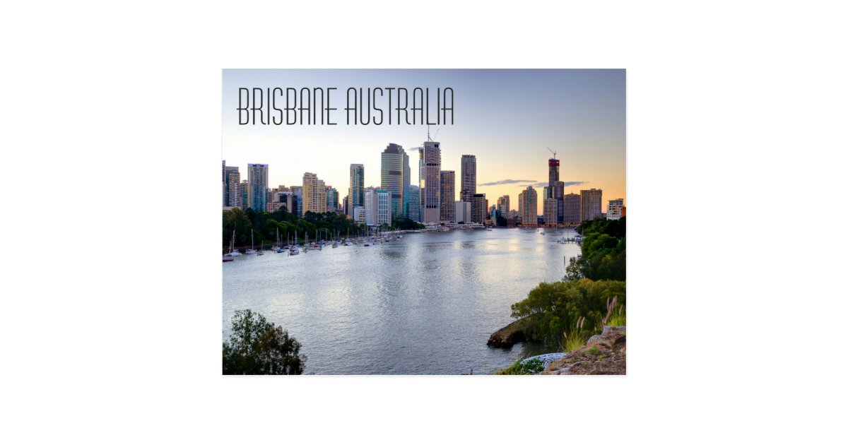 Brisbane Australia postcard