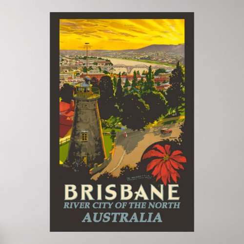 Brisbane Australia Poster