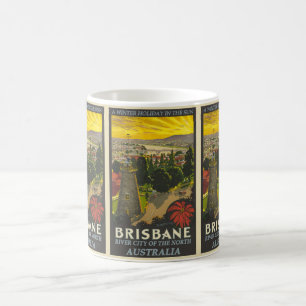 Brisbane, Australia: River City Travel Color Morph Mug