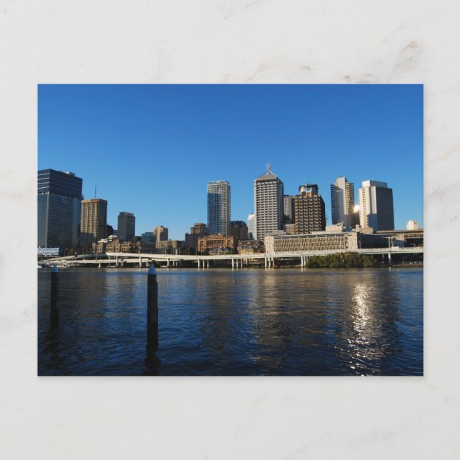 Brisbane City Skyline Postcard (Front)