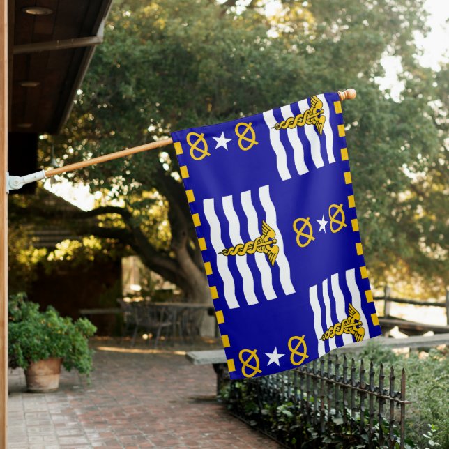 Brisbane Flag Australia symbol (In SItu)