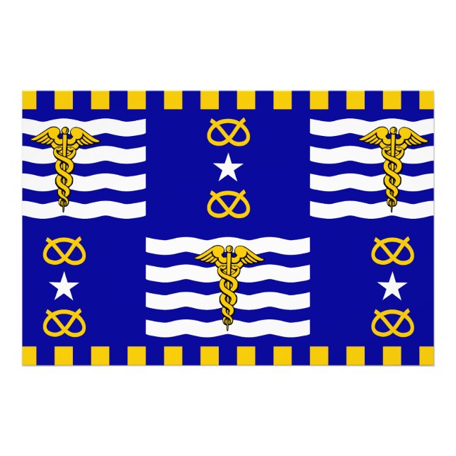 Brisbane Flag Australia symbol Photo Print (Front)