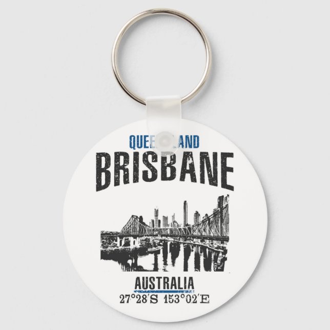 Brisbane Keychain (Front)