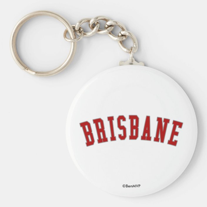 Brisbane Keychain