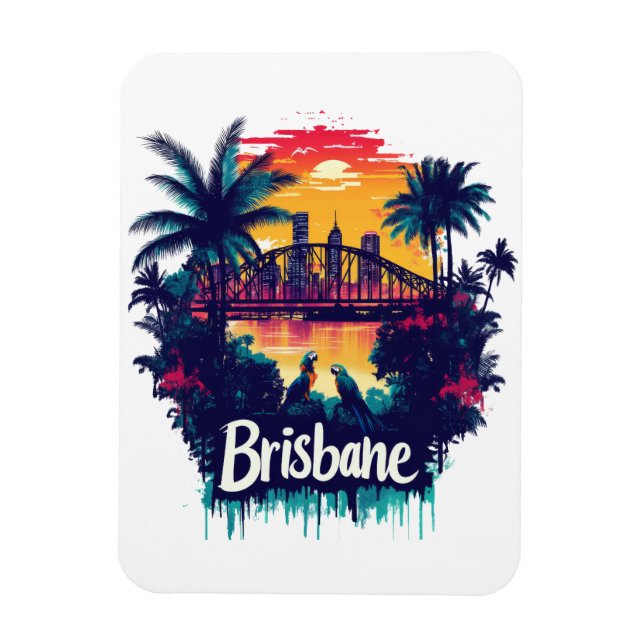 Brisbane Magnet (Vertical)