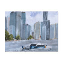 BRISBANE, QLD, AUSTRALIA, POSTCARD