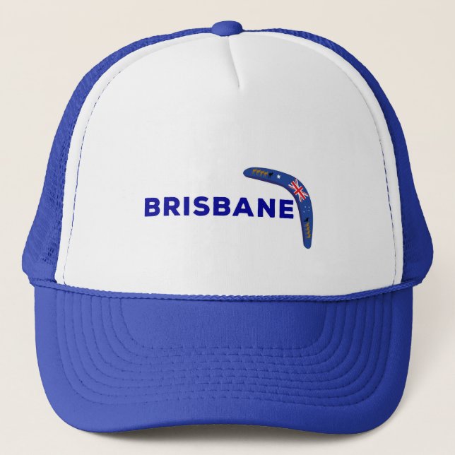 Brisbane Queensland Australia Trucker Hat (Front)