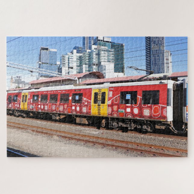 Brisbane train 2 jigsaw puzzle (Horizontal)