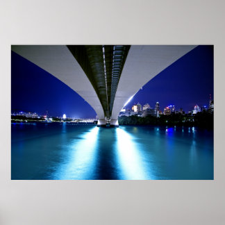 Brisbane's Captain Cook Bridge Poster