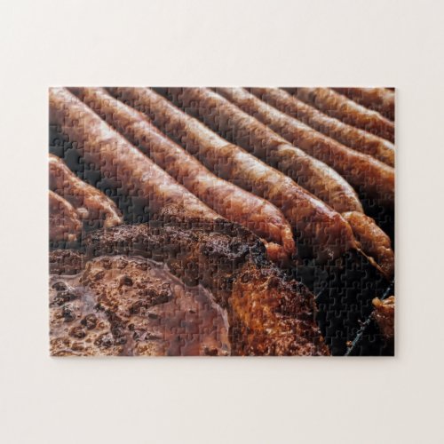 Brisket BBQ Brats Meat Jigsaw Puzzle