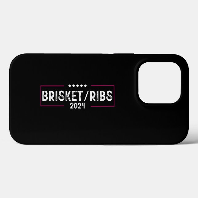 Brisket Ribs 2024 BBQ Barbecue Political Election Case-Mate iPhone Case (Back (Horizontal))