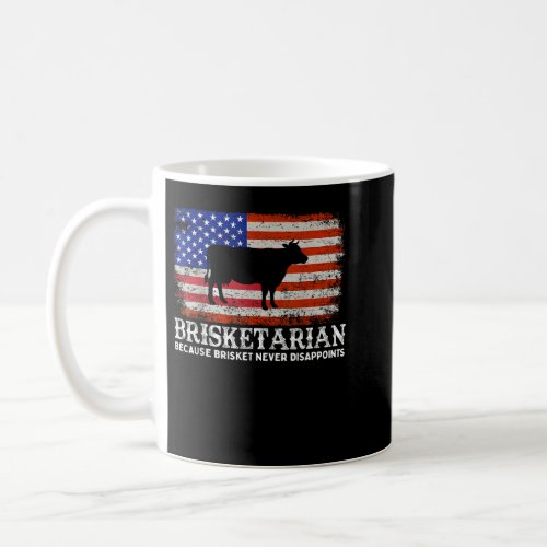 Brisketarian Because Brisket Never Disappoints BBQ Coffee Mug