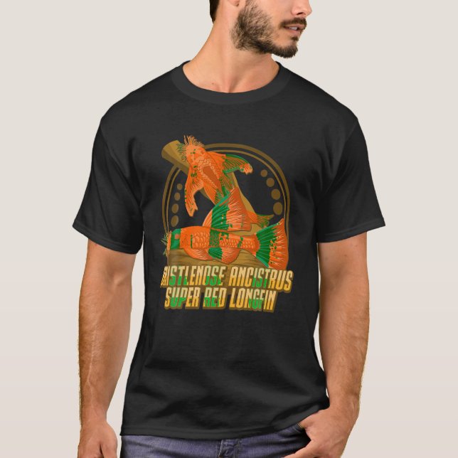 Bristlenose Pleco Ancistrus Sucker Aquarium Fish A T-Shirt (Front)